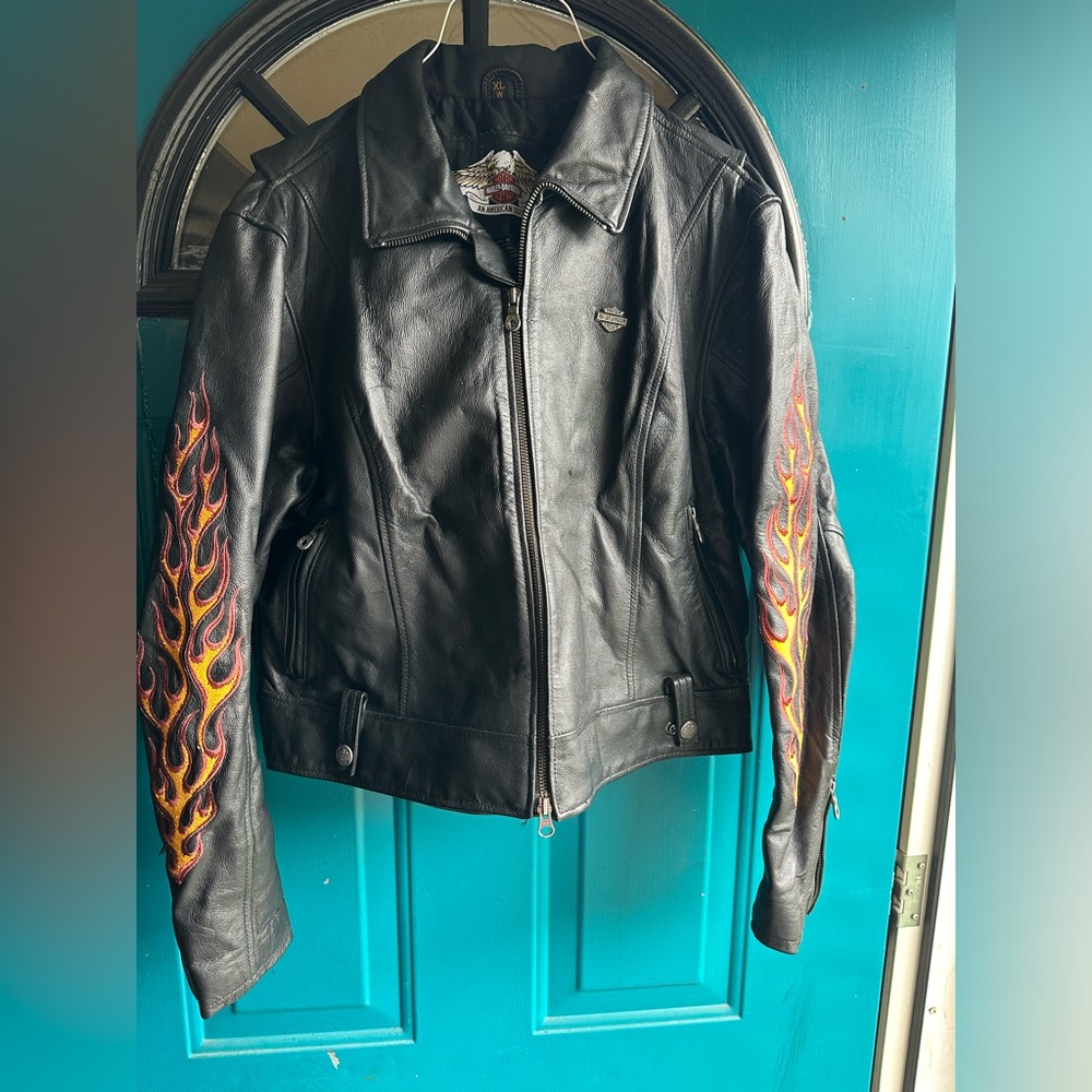 Harley Davidson Ride Free Leather Jacket
